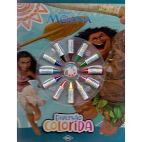 Diversao Colorida - Moana