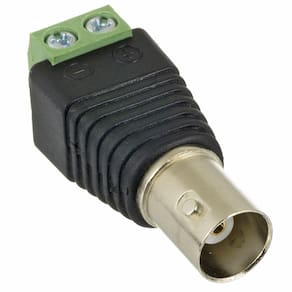 Conector JACK BNC com Borne