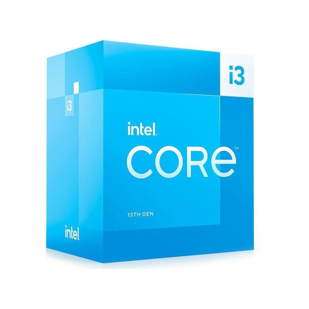 Processador INTEL 13100 Core I3 (1700) 3,40 GHZ BOX - BX8071513100 - 13ª GER