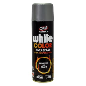 Orbi SPRAY Tinta ALTA Temperat Aluminio 340ML/ 220G