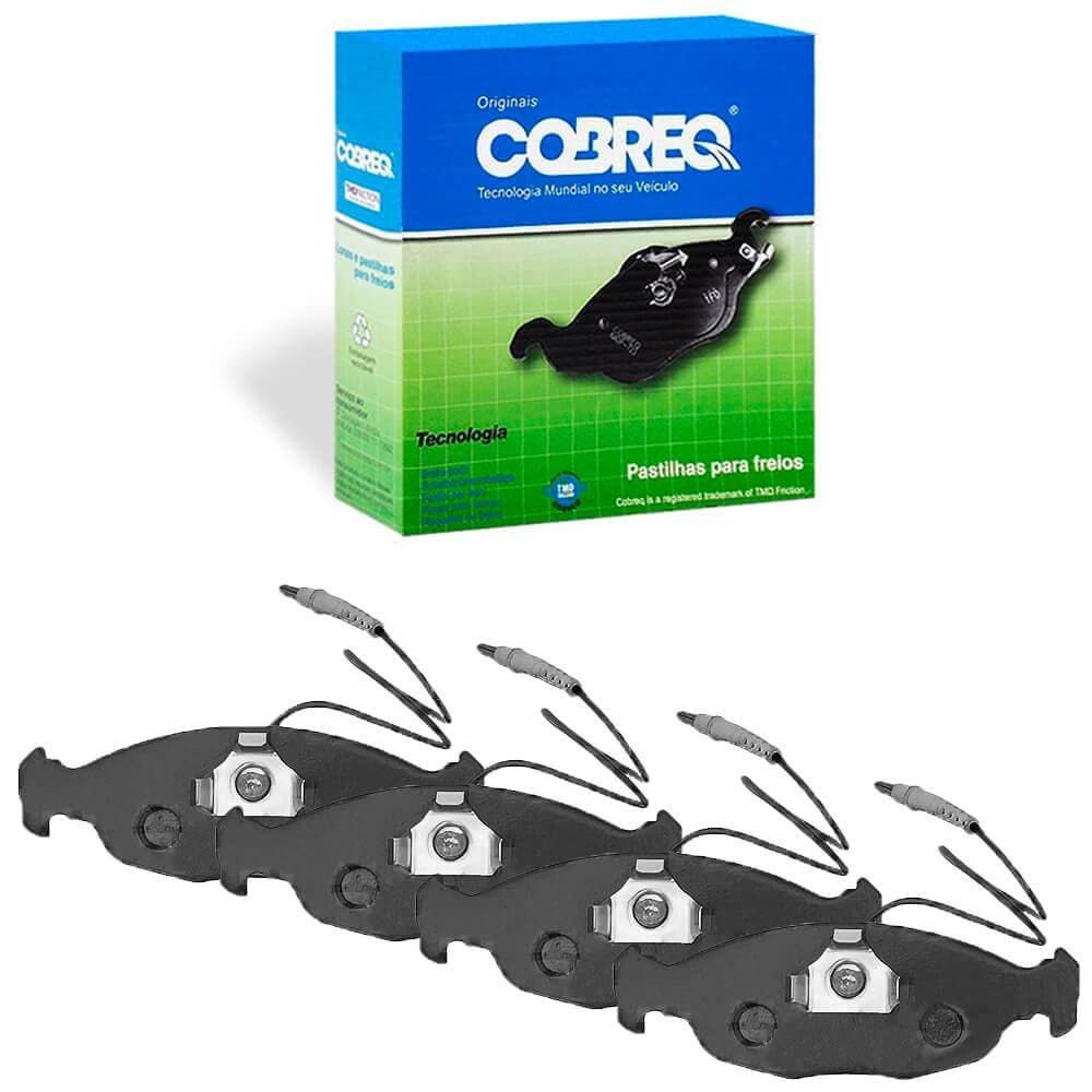 Kit Pastilha Freio Dianteira Citroen Xsara 97 a 2005 Teves