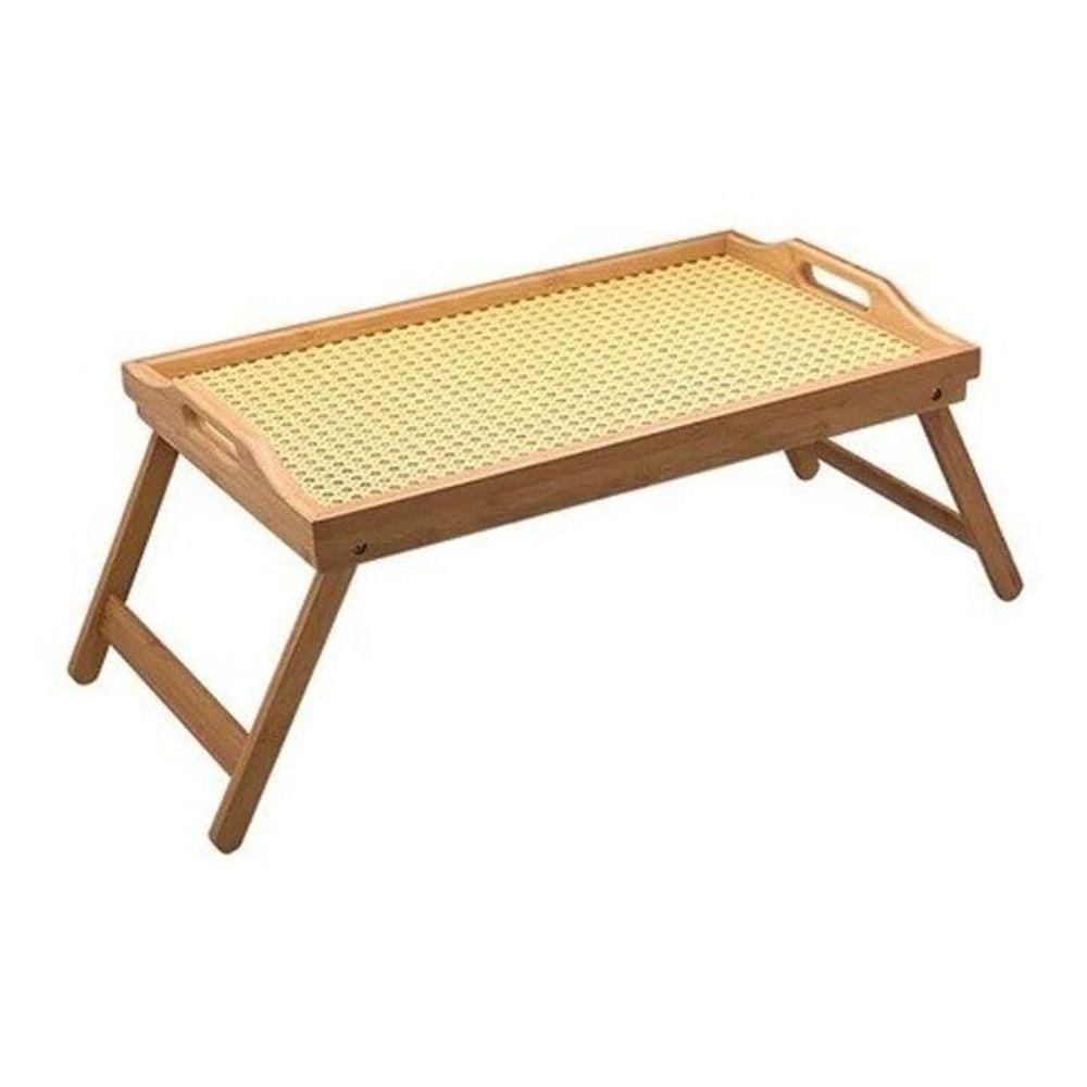 Bandeja Dobrável De Bambu - Gourmet - 50 Cm - Oikos