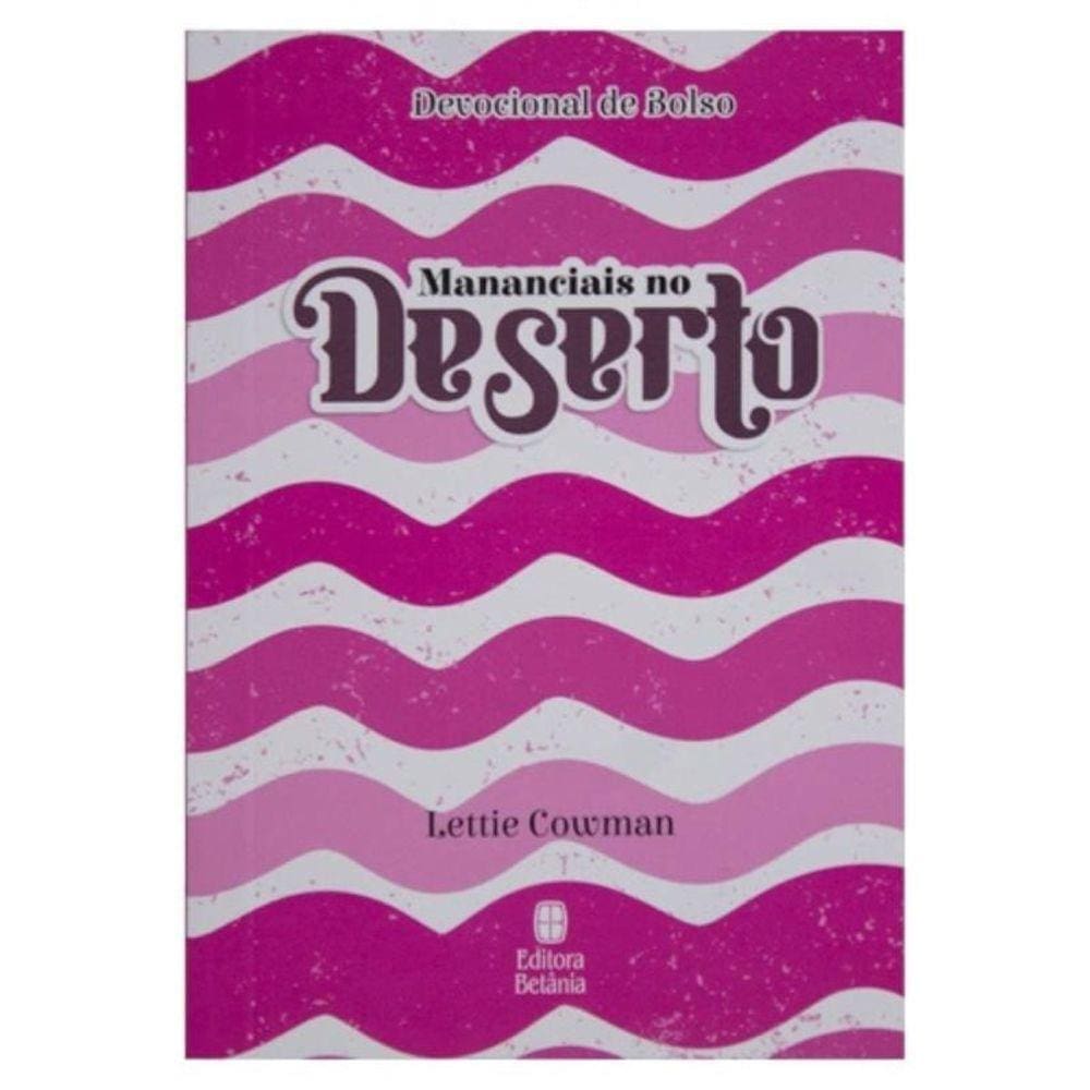 Mananciais No Deserto - Devocional De Bolso - Rosa
