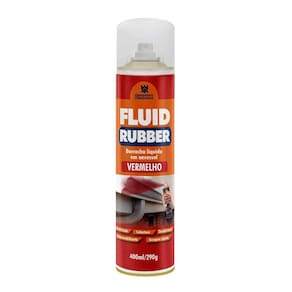 Borracha Líquida Vermelha - Fluid Rubber 400Ml/290G