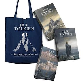 Coleção Tolkien Os Três Grandes Contos + Ecobag