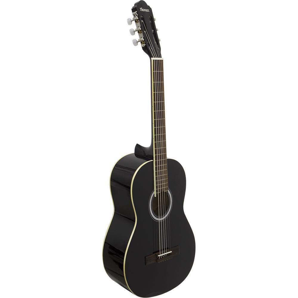 Violão Acústico De Aço Destros Tensor Tcg 390 A Preto Thomaz
