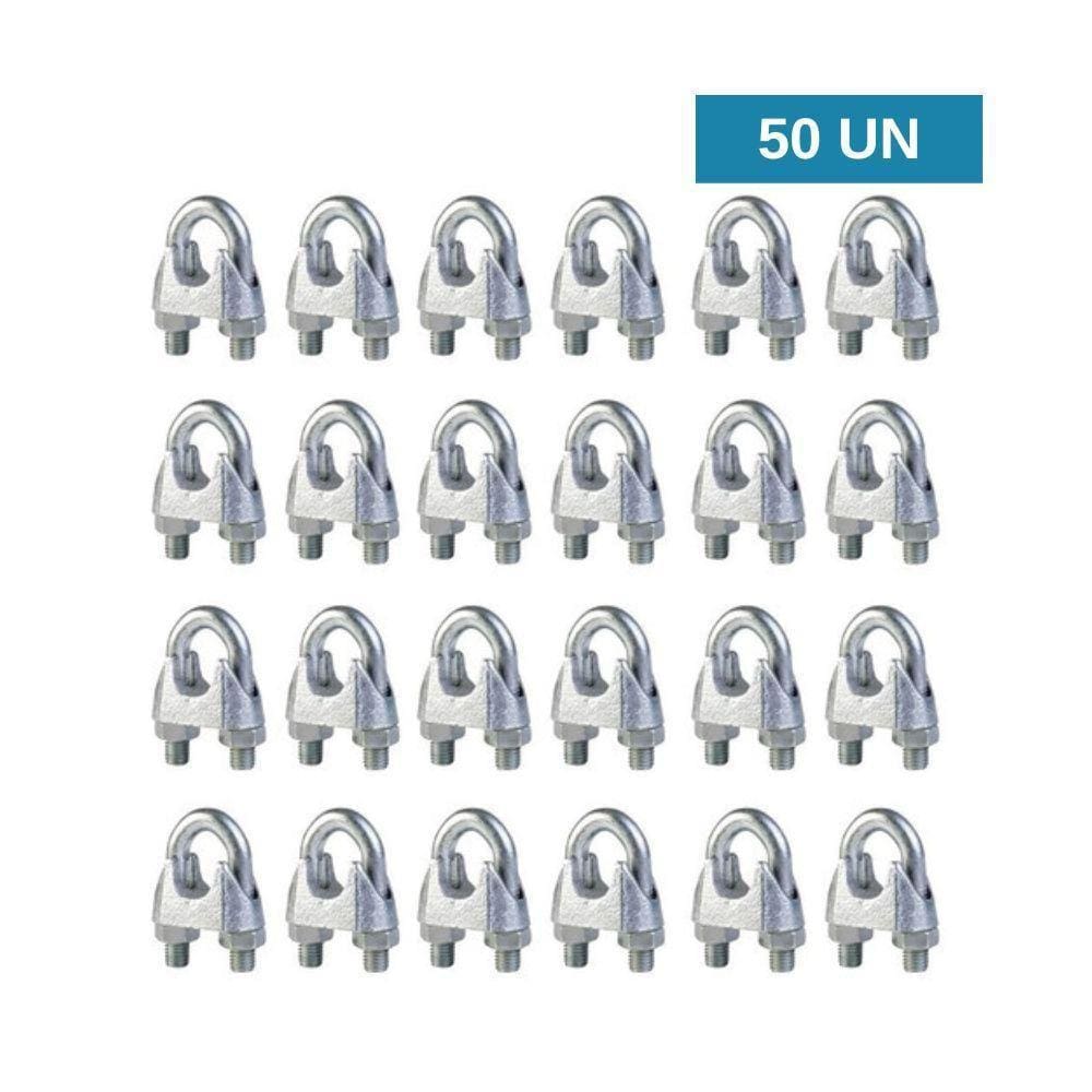 Grampo Para Cabo De Aço Pesado Starfer 3/16 50