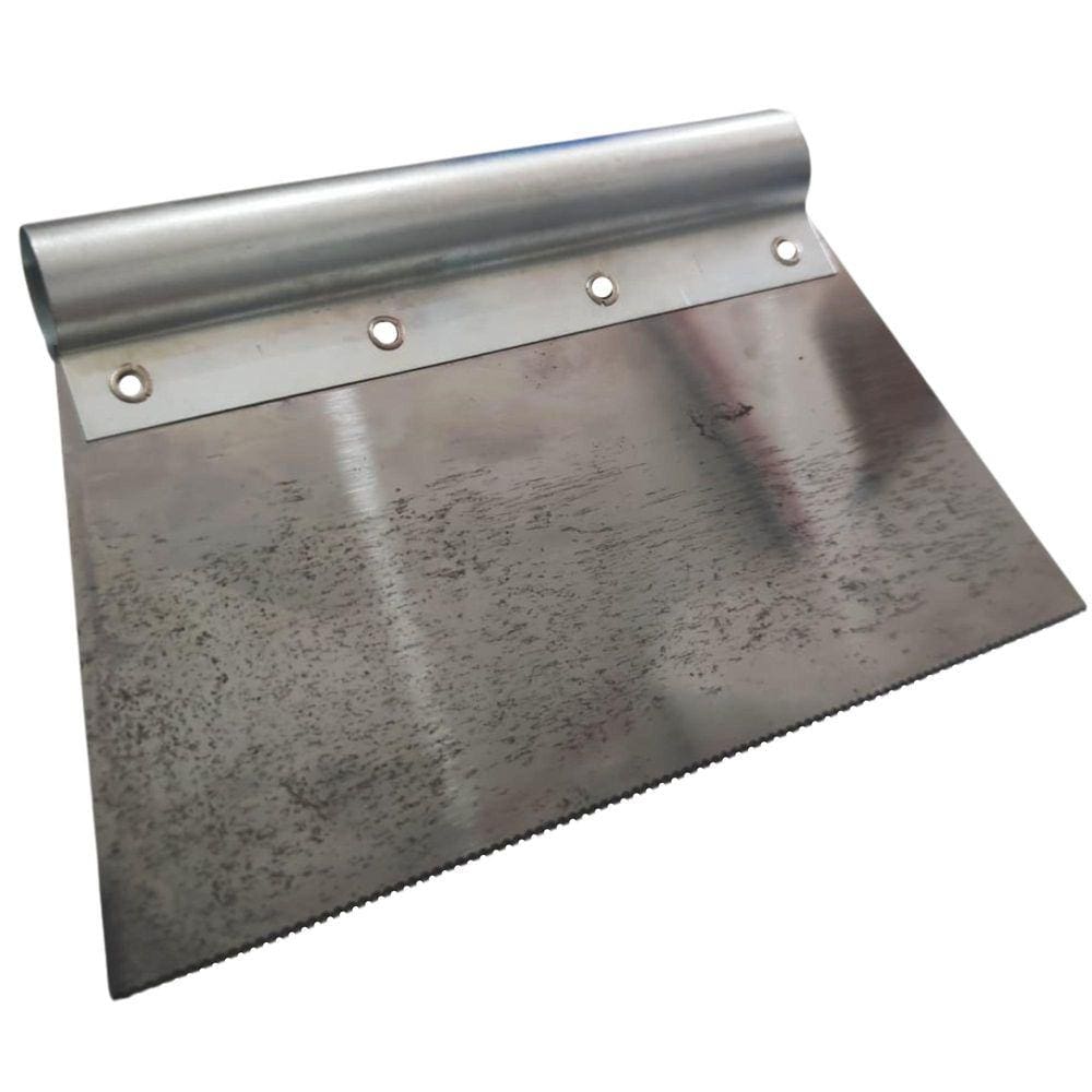 Kit 4 Espatula Aço Dentada Aplicar Piso Vinilico 20Cm P.A.G