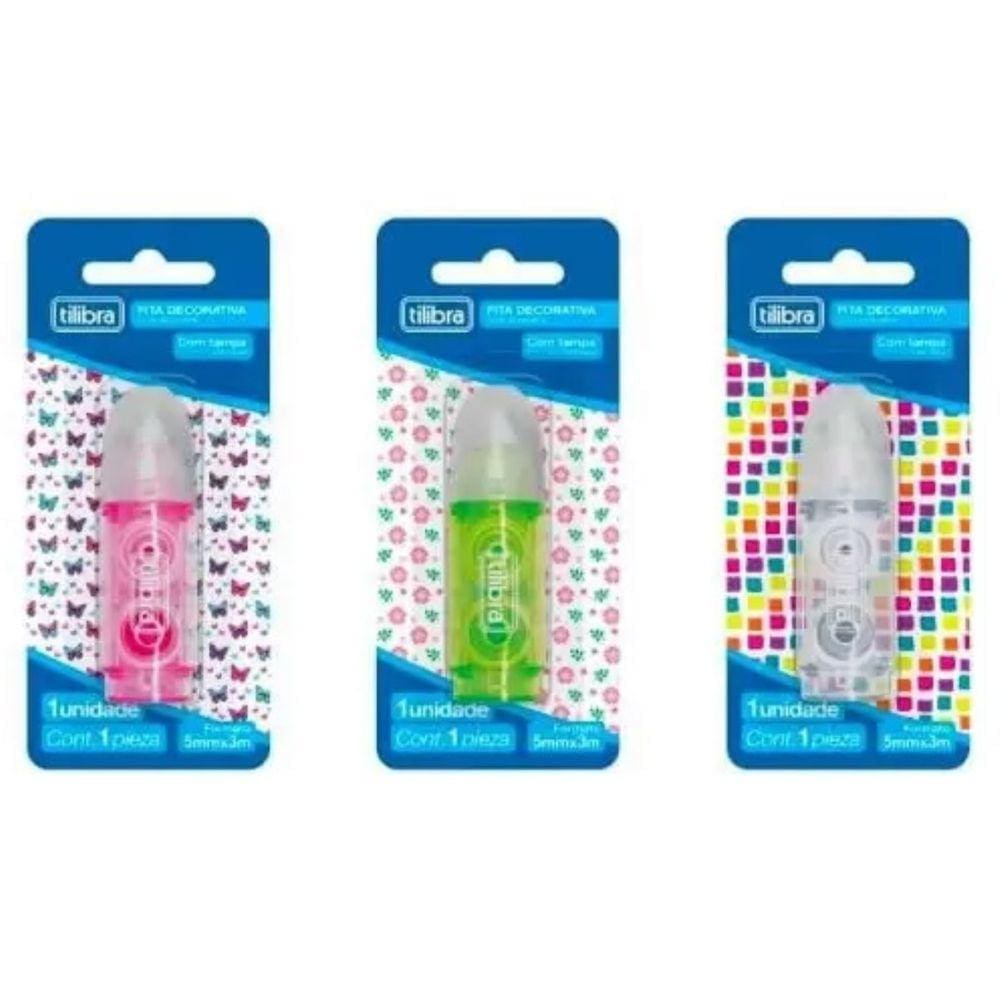 Fita decorativa c/ tampa 5mm X 3m