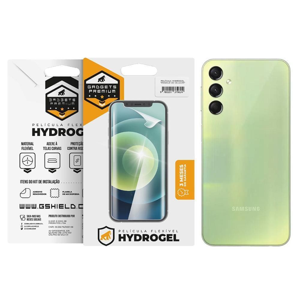 Película Para Galaxy A24 - Traseira Hydrogel Hd- Gshield