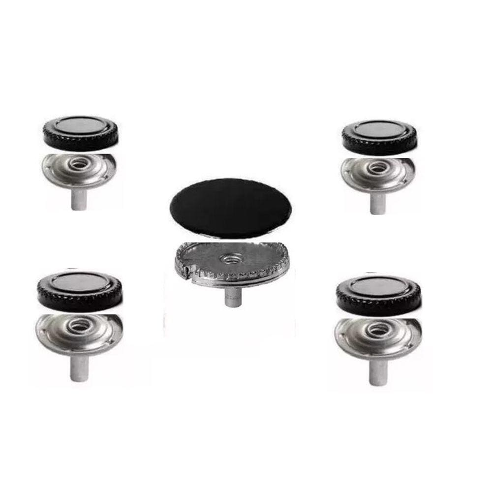 Kit Queimador+espalhador Para Fogão Atlas Monaco Glass - 5 B