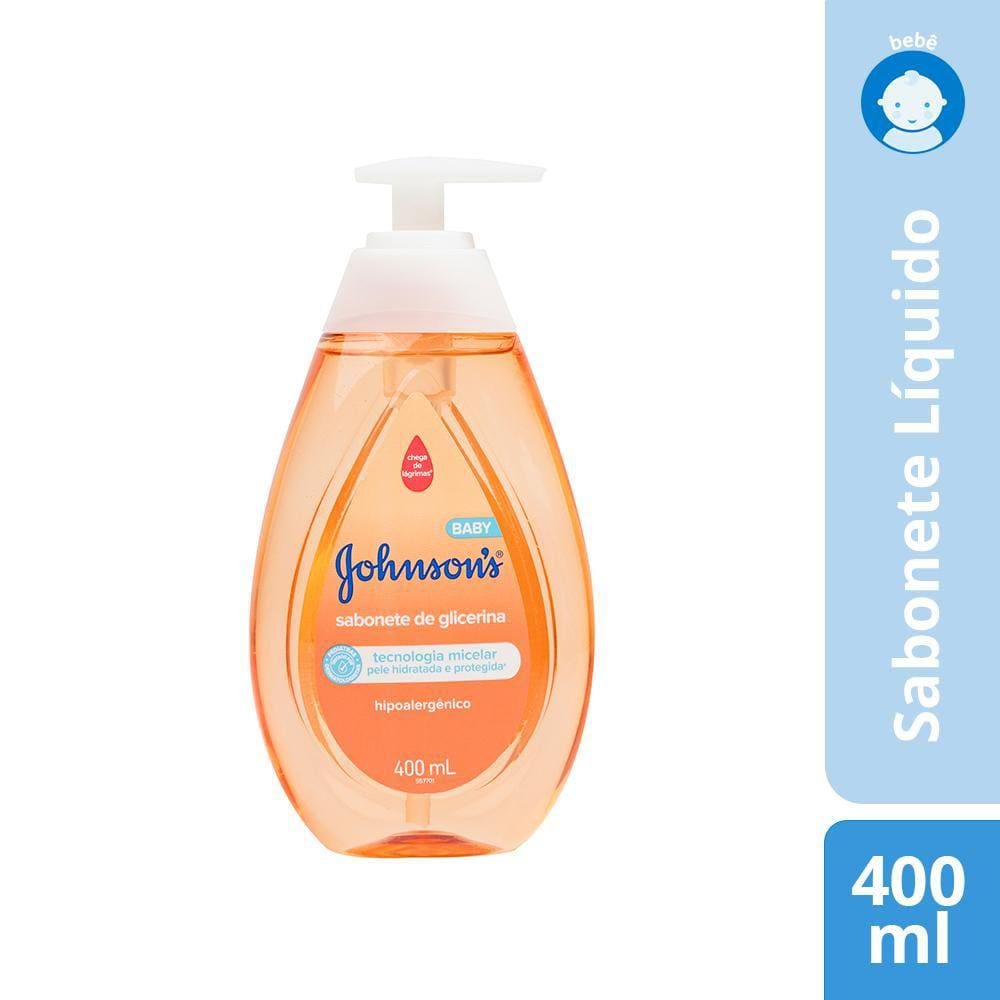 Sabonete Líquido Johnson`s Baby Cabeça aos Pés 400ml