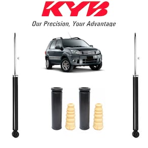 2 Amortecedor Kayaba Traseiro+Kit Batente Ford Ecosport 4x4 2004 2005