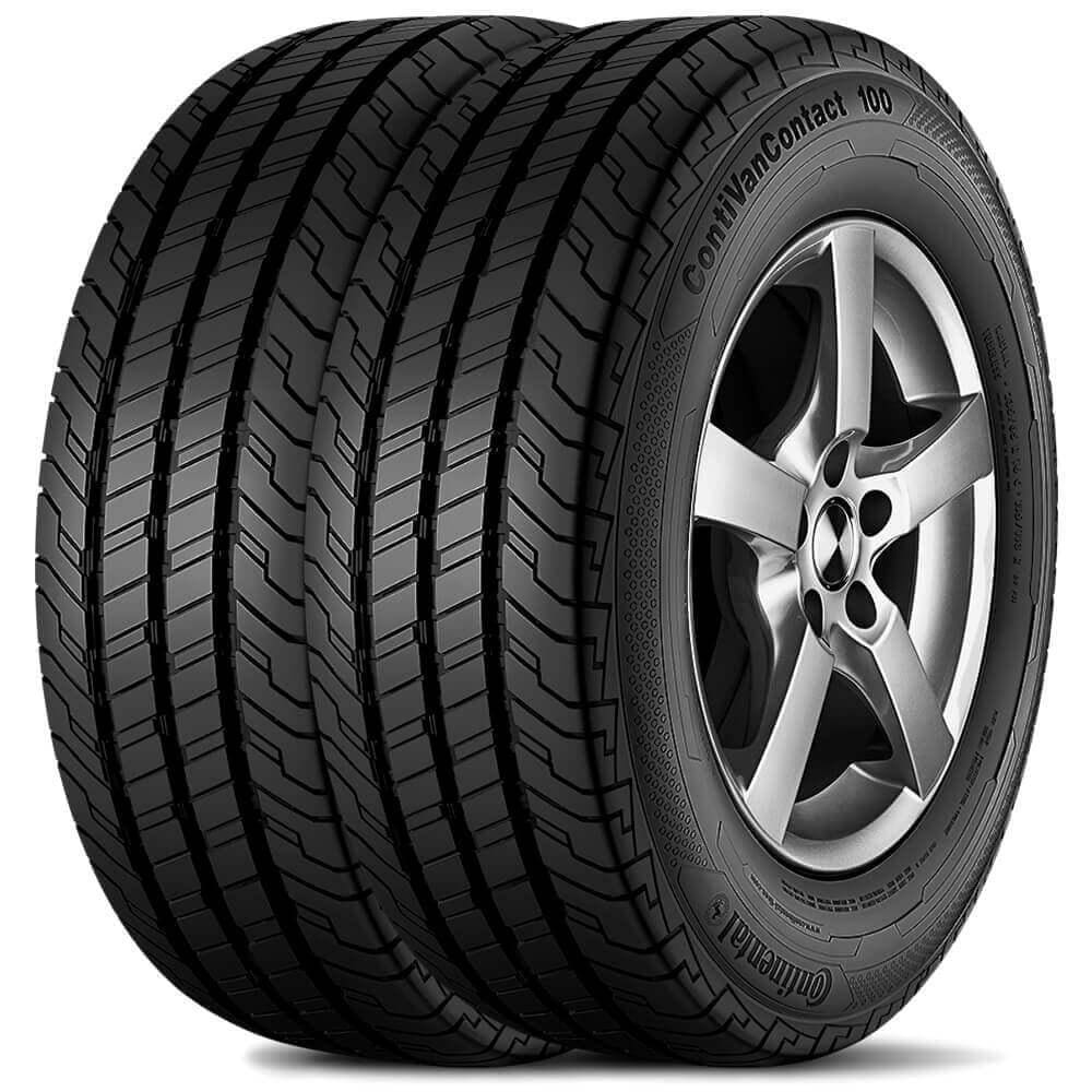 Kit 2 Pneu Continental Aro 16 215/75R16 ContivanContact