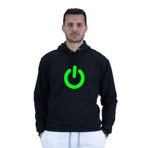 Moletom Quentinho Masculino Algodao Bolso Canguru Capuz Ajustavel Design Moderno