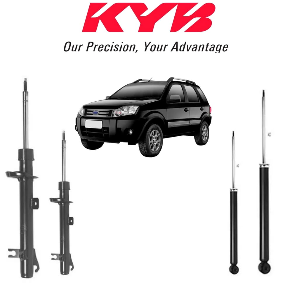 4 Amortecedor Dianteiro+Traseiro Kayaba Ford Ecosport 2009 2010