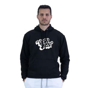 Moletom Masculino Algodao Homem Ocupado Capuz Cordao Ajustavel Bolso Canguru