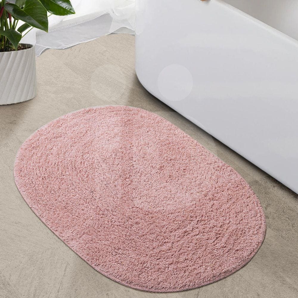 2 Tapete Banheiro Lavabo Algodão Absorvente Macio Mtro 40x60