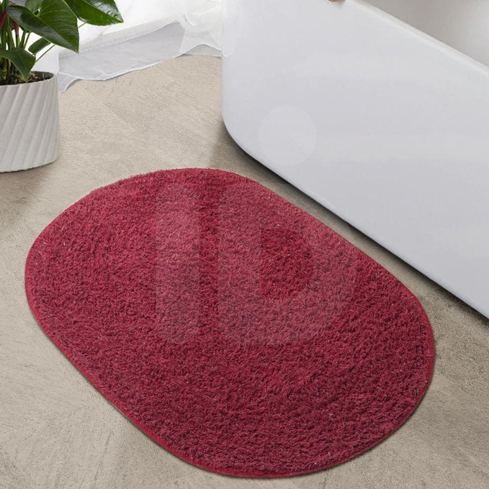 1 Tapete Banheiro Lavabo Algodão Absorvente Macio Mtvm 40x60