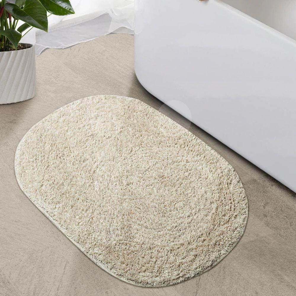 1 Tapete Banheiro Lavabo Algodão Absorvente Macio Mtmf 40x60
