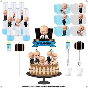 Kit Festa #kf O Poderoso Chefinho Forminha Tubete Topper