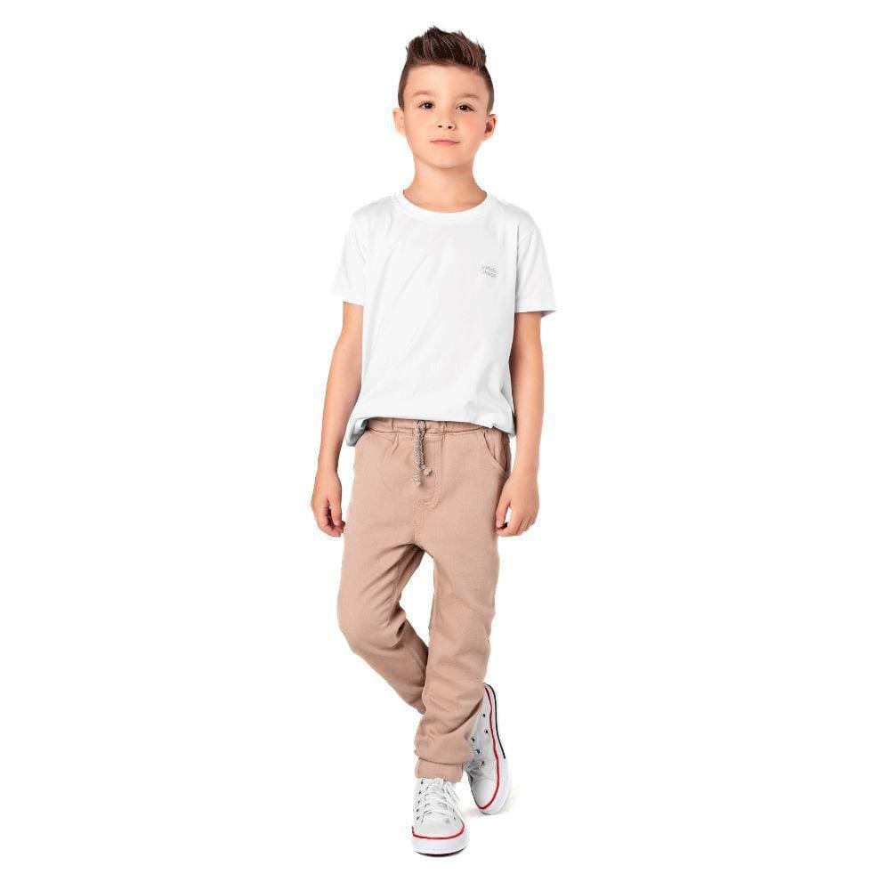 Calça Infantil Masculina Jogger Color Jeito De Criança Ref:1105 4/10