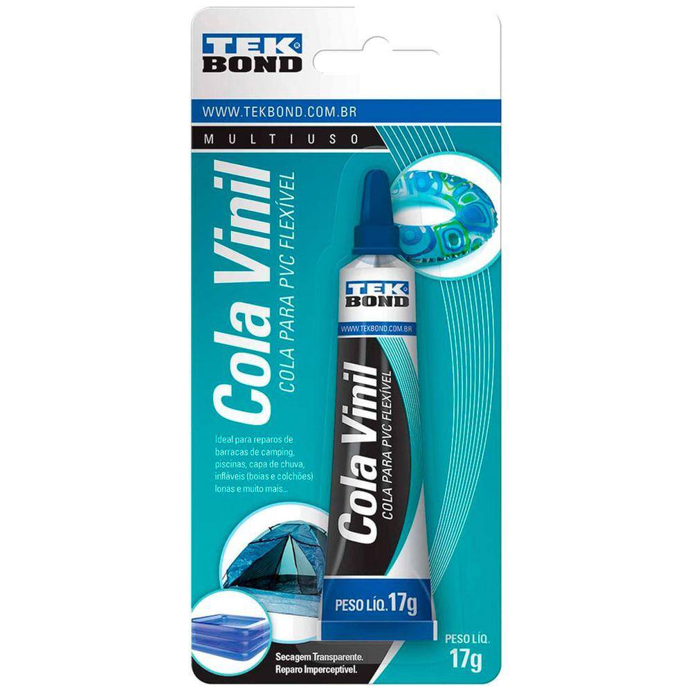 Cola Vinil Para PVC Flexível 17G Tek Bond