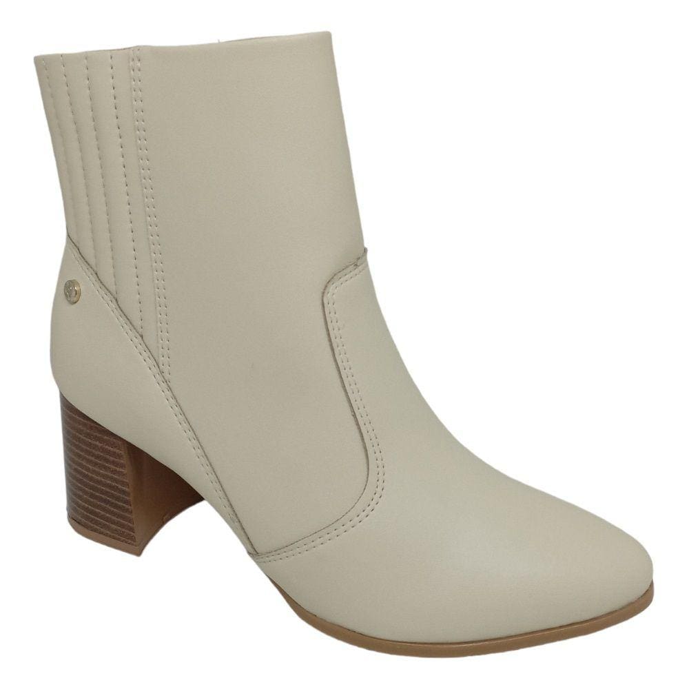 Bota Cano Curto Ramarim 2395121 Feminina - Aveia