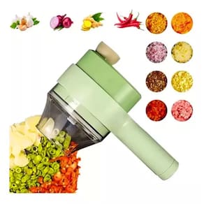 Triturador Elétrico Vegetais Carnes Multifuncional Cortador