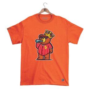 Camiseta Gola Redonda MáfiaClub URSO OSTENTANDO Streetwear fio 30.1 Penteado.