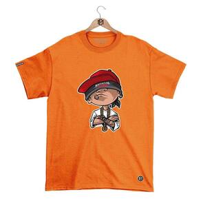 Camiseta Mafiaclub Gola Redonda Estampa CARA MC 2 Streetwear fio 30.1 Penteado