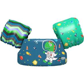 Boia Sea Float Space Dino 10-25Kg Verde E Azul
