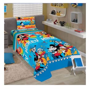 Jogo De Cama Mickey Disney Com 3 Peças Lepper