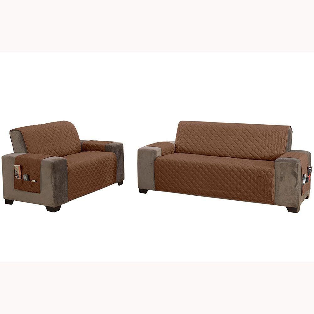 Protetor Sofá Matelado Classic 2 e 3 Lugares Padrão Bolso