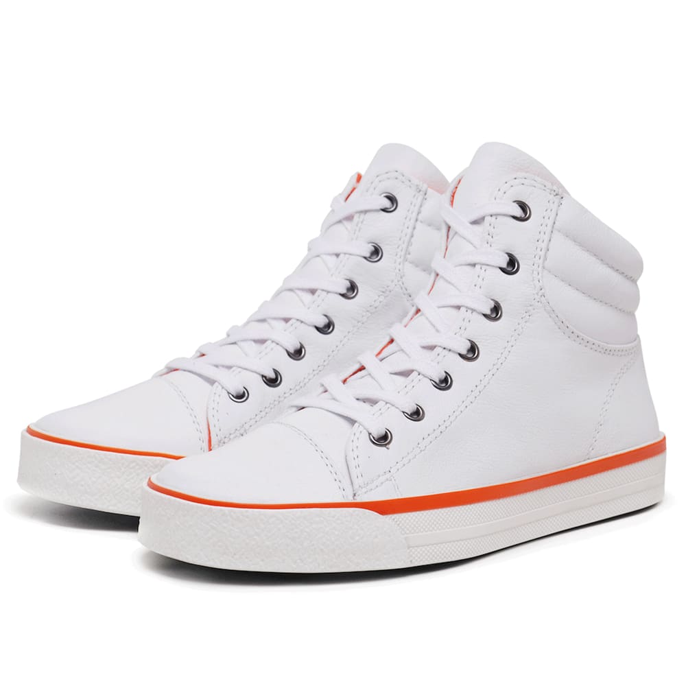 Tenis nike cano alto best sale branco masculino