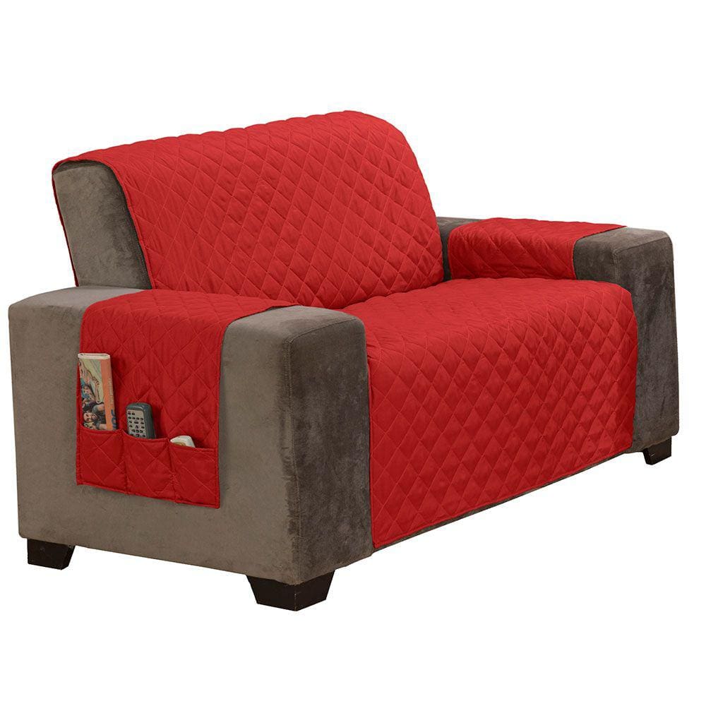 Protetor De Sofá Matelado Classic 3 Lugares Padrão Com Bolso