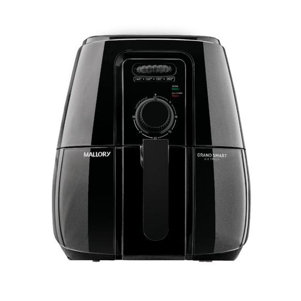 Air fryer Grand Smart 4 Litros Preta Mallory 127V