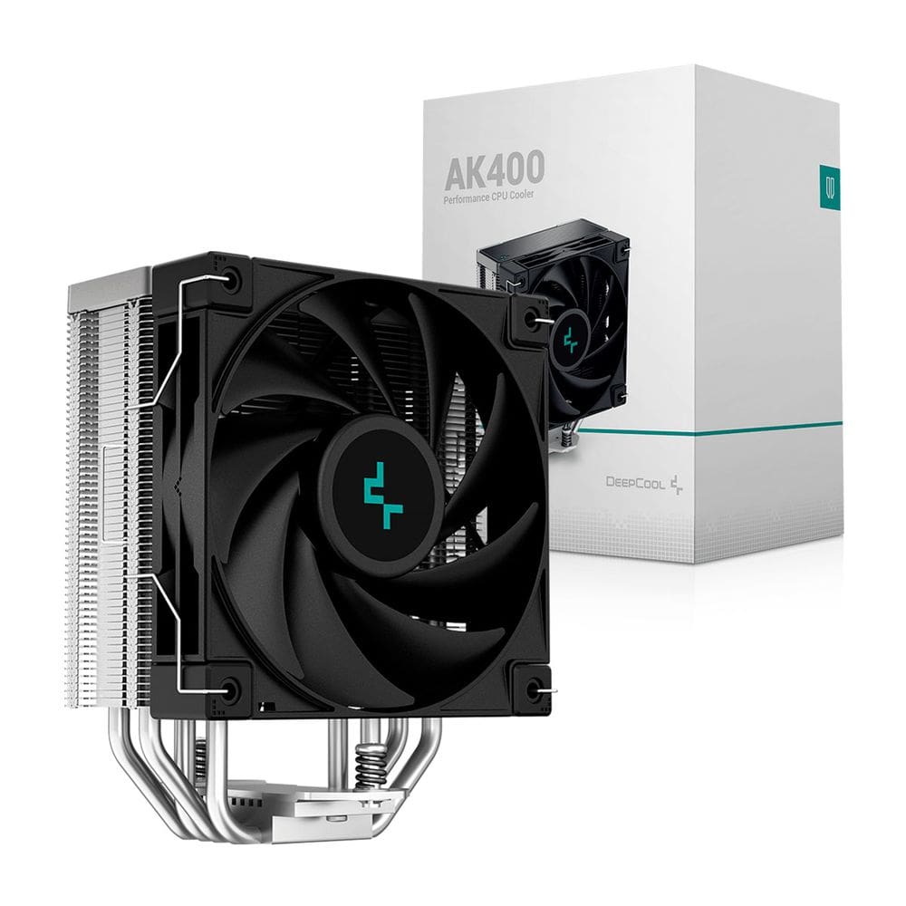 Air Cooler DeepCool AK400, 120mm, Intel/AMD, Preto - R-AK400-BKNNMN-G-1
