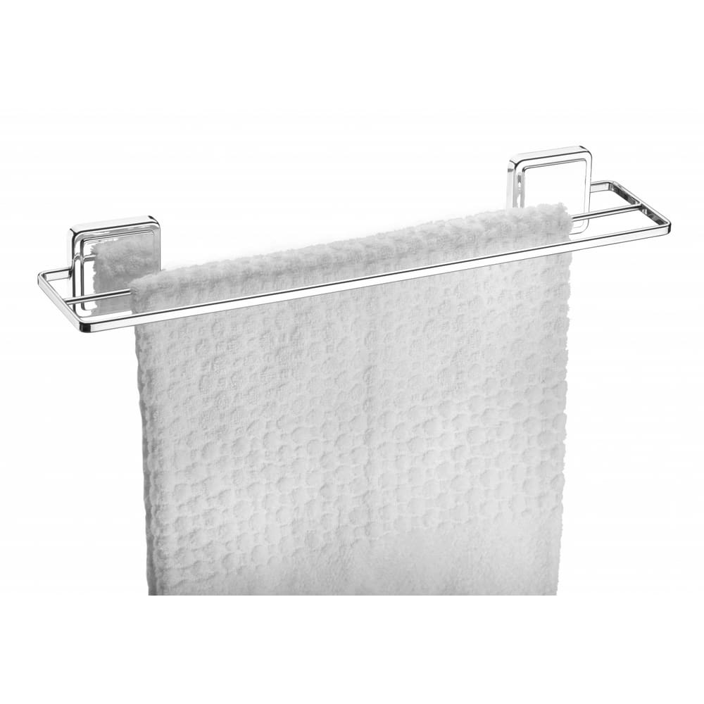 Toalheiro duplo fixação por adesivo Norbond porta toalha banho 45 cm Future 184
