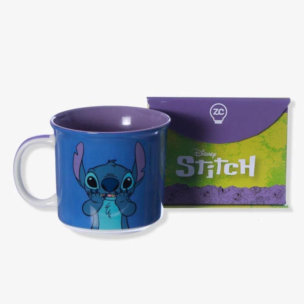 Caneca Tom Stitch Disney 350Ml Zona Criativa