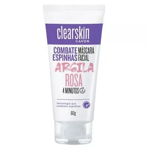 Clearskin Máscara Argila Rosa 4 Minutos 60G