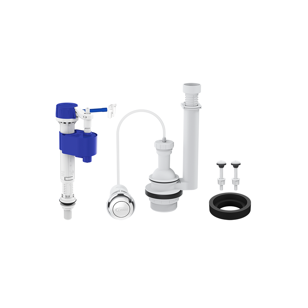 Kit Reparo Universal Completo Caixa Acoplada Saida Pneumático Censi 9544