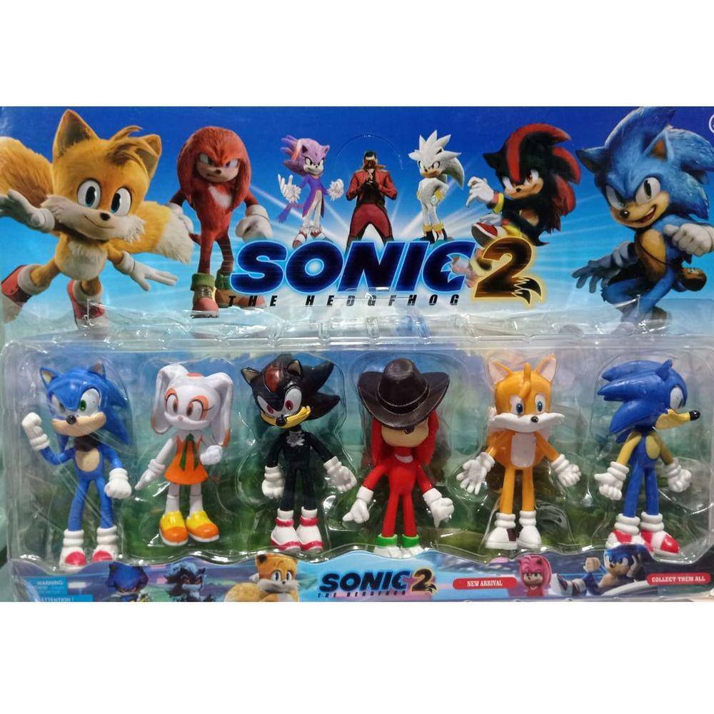 Boneco Sonic Grande Articulado