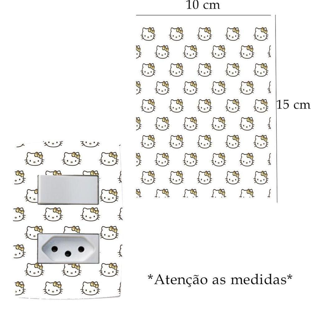 Adesivo De Interruptor Hello Kitty Mod05