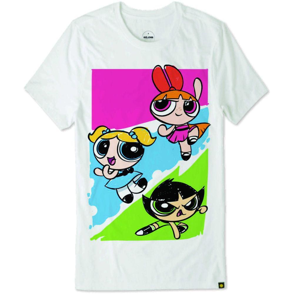 Camiseta Camisa Menina Super Poderosa Desenho Menina Kids