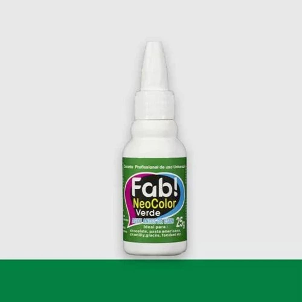Corante Em Gel Neocolor Verde 25g Fab