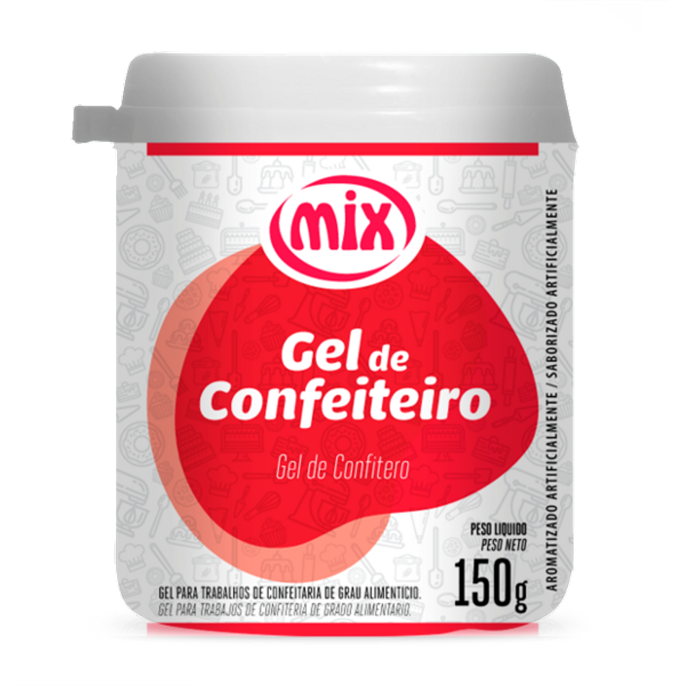 Gel De Confeiteiro Incolor 150g  Mix