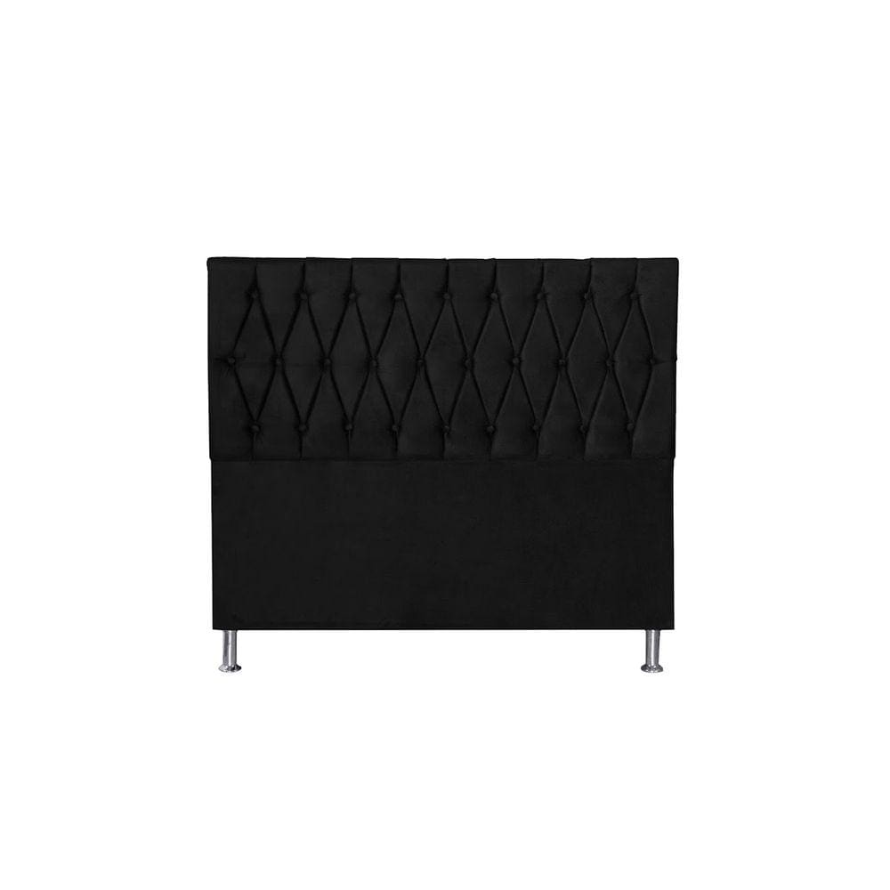 Cabeceira Cama Box Queen Estofada Espanha 160 Cm Suede