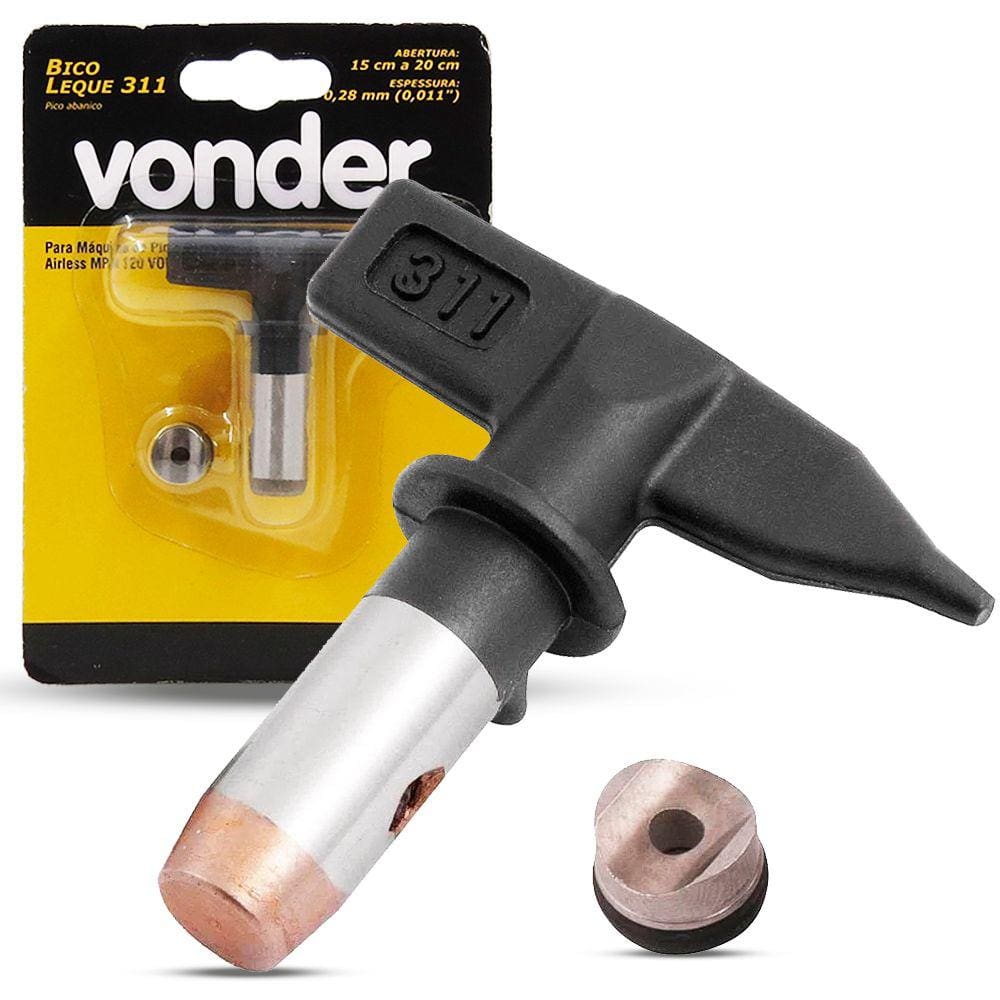 Bico Leque 311 Para Máquina de Pintura Airless Vonder