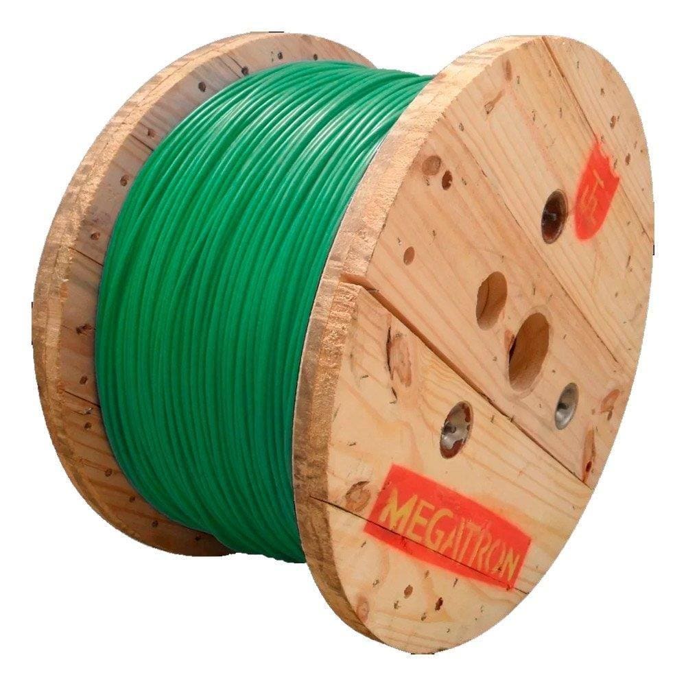 Cabo Flexível Megatron 16mm x 500m Bobina 750V Verde